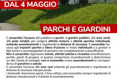 Fase 2 - Parchi e giardini 