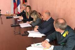 Pontassieve, 20 marzo 2019. Il prefetto Lega incontra i sindaci dell’Unione dei comuni del Valdarno e Valdisieve  per fare il punto della situazione.