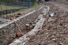 Pontassieve, lavori al fosso del Bardellone. Novembre 2021