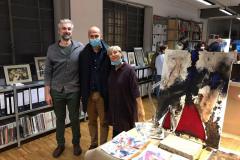 Arte: grande successo a Firenze per il vernissage degli artisti pontassievesi Benedetta Piazzai e Matteo Bartolozzi. Flora et Labora