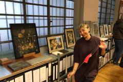 Arte: grande successo a Firenze per il vernissage degli artisti pontassievesi Benedetta Piazzai e Matteo Bartolozzi. Flora et Labora