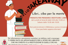 #bibliotakeaway, per chi cerca consigli di lettura, disponibili i menù preparati dagli operatori della Biblioteca