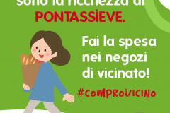 #comprovicino Pontassieve, iniziative a sostegno delle attività del territorio
