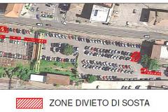 dettaglio area con divieto di sosta
