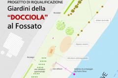 Fossato. Lavori ai giardini della Docciola. 18 settembre 2021