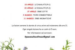 Erbe spontanee in Valdisieve. Martedì 27 aprile 2021