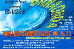 Baraonda. Pontassieve Summer Village eventi al Parco Fluviale De Andrè, agosto 2017