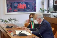 Pontassieve centro all’avanguardia per l’economia circolare. Lunedì 8 febbraio 2021. Il Presidente della Regione Giani e l’Assessore all’Economia Marras a Pontassieve per la firma dell’accordo con il Comune per un centro di ricerca Pontassieve centro all’avanguardia per l’economia circolare. Lunedì 8 febbraio 2021. Il Presidente della Regione Giani e l’Assessore all’Economia Marras a Pontassieve per la firma dell’accordo con il Comune per un centro di ricerca