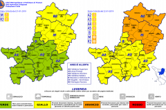 Regione Toscana Allertameteo 22 gennaio 2019