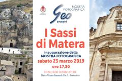 I Sassi di Matera. Pontassieve, mostra fotografica - Museo Geo Centro Studi. Inaugurazione sabato 23 marzo 2019 ore 17,30