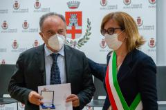 Pontassieve: il Ponte Mediceo al Procuratore Nicola Gratteri. 8 ottobre 2021
