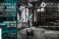 Pontassieve, 16/07/2018 - 09/08/2018. La ali delle farfalle non si spolverano