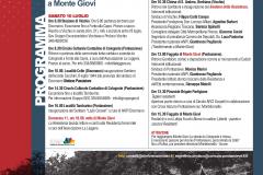 Raduno dei Partigiani e dei Giovani a Monte Giovi 10-11 luglio 2021