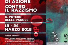 XIV Settimana contro il razzismo. Pontassieve, 19-24 marzo 2018
