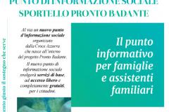 Punto di informazione sociale e sportello Pronto Badante. Mercoledì 05/09/2018 ore 12 in Sala delle Eroine a Pontassieve