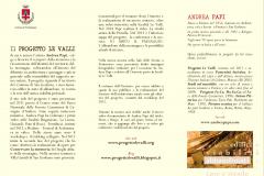 Progetto Le Valli. Pontassieve, 24 settembre - 12 novembre 2016