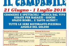 Pontassieve. Festa sotto il campanile 21 giugno - 1 luglio 2018