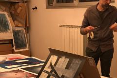 Arte: grande successo a Firenze per il vernissage degli artisti pontassievesi Benedetta Piazzai e Matteo Bartolozzi. Flora et Labora