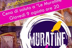 Cena di fine stagione a "Le Muratine". Pontassieve, 9 agosto 2018