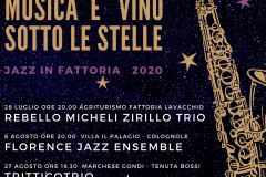 Musica e vino sotto le stelle. Jazz in fattoria 2020