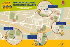 Olio d’Oro. Raccolta dell’Olio alimentare esausto. Pontassieve. Inaugurazione 28 settembre 2021