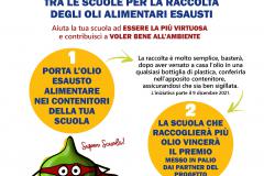 Olio d’Oro. Dal 9 dicembre 2021 parte il secondo contest legato al progetto di economia circolare Olio d’Oro. Dal 9 dicembre 2021 parte il secondo contest legato al progetto di economia circolare