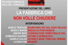 Bekeart, La fabbrica che non volle chiudere.  Pontassieve 13 dicembre 2019