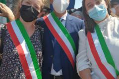 Stazzema 2021 - con il sindaco di Stazzema
