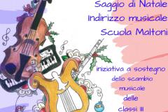 Concerto di Natale della Scuola Maltoni. Mercoledì 18 dicembre 2019 ore 18 a Cinema Accademia di Pontassieve