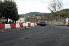 Lavori sulla SS 67 nell'abitato di Sieci