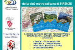 Pontassieve. Nuove carte dei sentieri della Valdisieve. Martedì 26 marzo ore 18:00 in Sala del Consiglio Comunale 