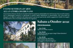 L’arte arriva in Fattoria. Sabato 2 ottobre dalle ore 17:00 alla Fattoria di Grignano 