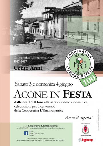 Acone in festa 3-4 giugno 2017 Acone in festa 3-4 giugno 2017