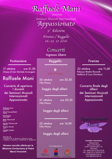 Raffaele Mani. Appassionato. 17/10/2016 Raffaele Mani. Appassionato. 17/10/2016
