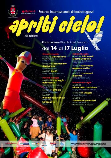 Apriti Cielo! Pontassieve 14-17 luglio 2022 Apriti Cielo! Pontassieve 14-17 luglio 2022