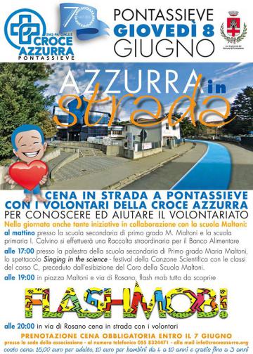 Azzurra in strada. 8 giugno 2017 Azzurra in strada. 8 giugno 2017