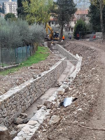 Fosso del Bardellone a Pontassieve. Novembre 2021 Fosso del Bardellone a Pontassieve. Novembre 2021