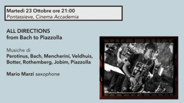 Pontassieve, 23/10/2018 ore 21:00. I solisti del ContemporArtEnsemble sul palco del Cinema Accademia Pontassieve, 23/10/2018 ore 21:00. I solisti del ContemporArtEnsemble sul palco del Cinema Accademia