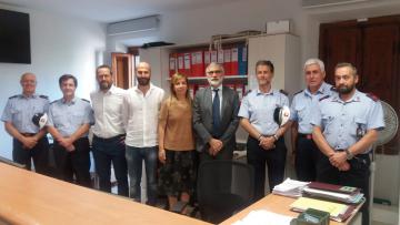 22 luglio 2019. Nella mattina odierna il Questore di Firenze Armando Nanei ha fatto visita alla Sindaca del Comune di Pontassieve Monica Marini. 22 luglio 2019. Nella mattina odierna il Questore di Firenze Armando Nanei ha fatto visita alla Sindaca del Comune di Pontassieve Monica Marini.