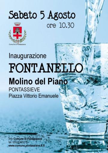 Fontanello a Molino del Piano. Pontassieve 5 agosto 2017 Fontanello a Molino del Piano. Pontassieve 5 agosto 2017