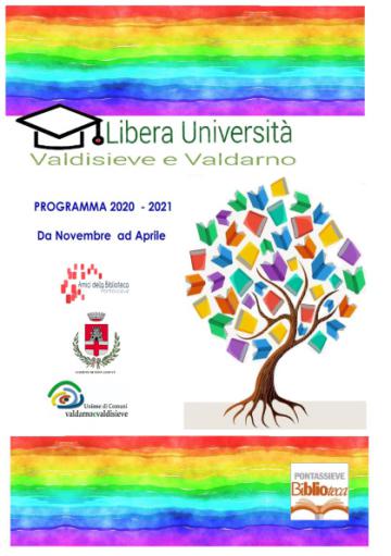 Libera Università, Valdisieve e Valdarno 2020-2021 Libera Università, Valdisieve e Valdarno 2020-2021