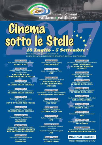 Cinema sotto le stelle 2017