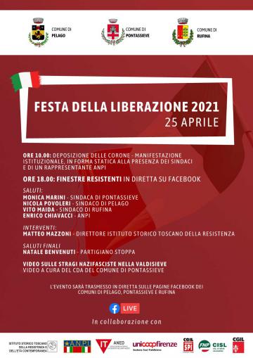Pontassieve, Festa della Liberazione 2021