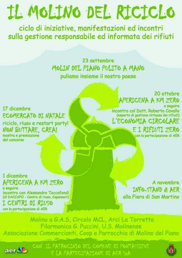 Pontassieve. Molino del Riciclo 2017 Pontassieve. Molino del Riciclo 2017