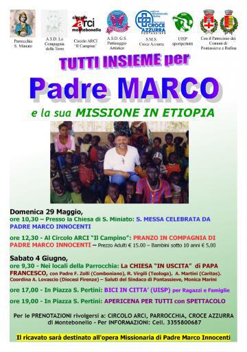 Tutti insieme per padre Marco e la sua missione in Etiopia Tutti insieme per padre Marco e la sua missione in Etiopia