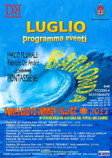 Parco Fluviale Fabrizio De André. Luglio 2017 Parco Fluviale Fabrizio De André. Luglio 2017