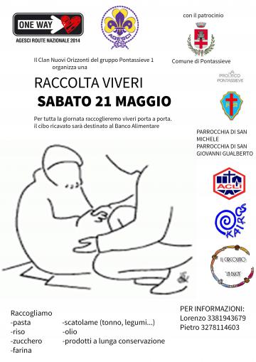 Pontassieve. Raccolta viveri 21/05/2016 Pontassieve. Raccolta viveri 21/05/2016