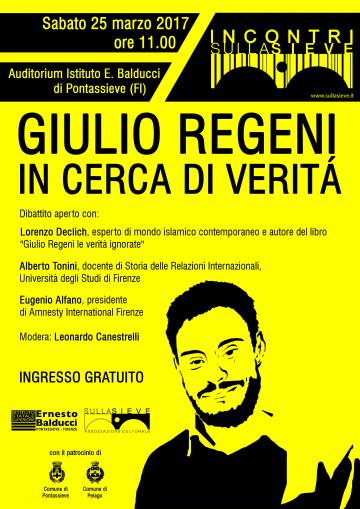 Giulio Regeni, in cerca di verità 2017 Giulio Regeni, in cerca di verità 2017