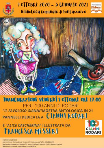 100 anni di Gianni Rodari. Venerdì 9 ottobre 2020 nella Biblioteca comunale di Pontassieve