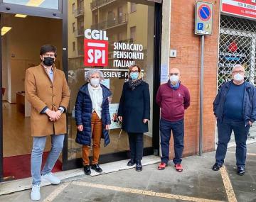 SPI CGIL 22 aprile 2021, apertura nuova sede a Pontassieve SPI CGIL 22 aprile 2021, apertura nuova sede a Pontassieve